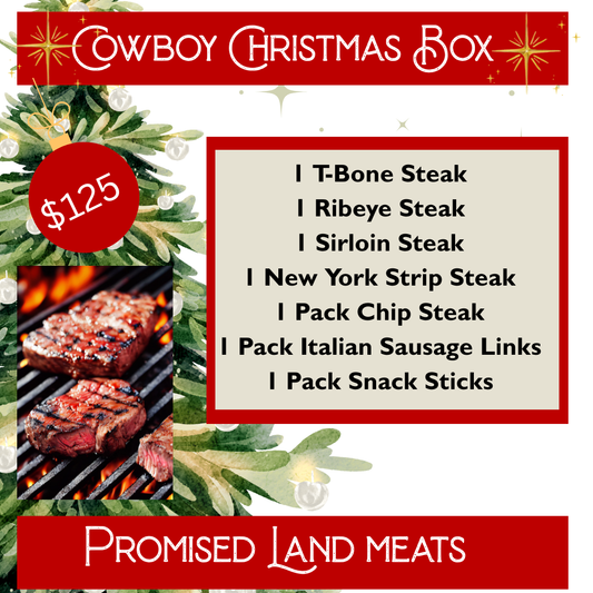 Cowboy Christmas Box