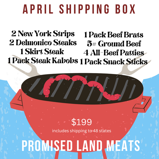 April Shipping Box-Includes Shipping to 48 states