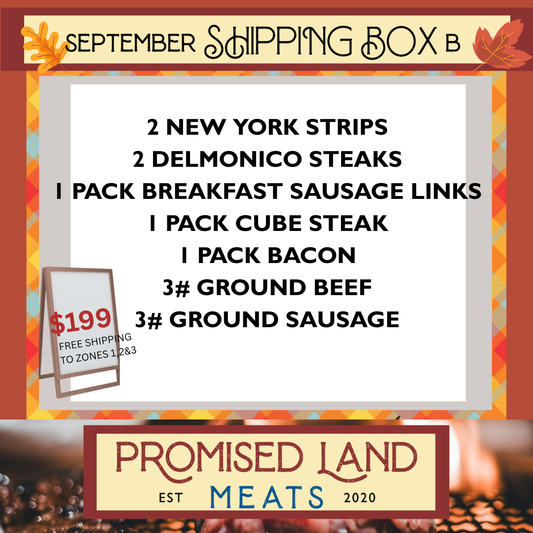 September Shipping Box B