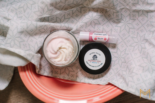 Peppermint & Vanilla Bean Tallow Set — Free Lip Balm Inside!