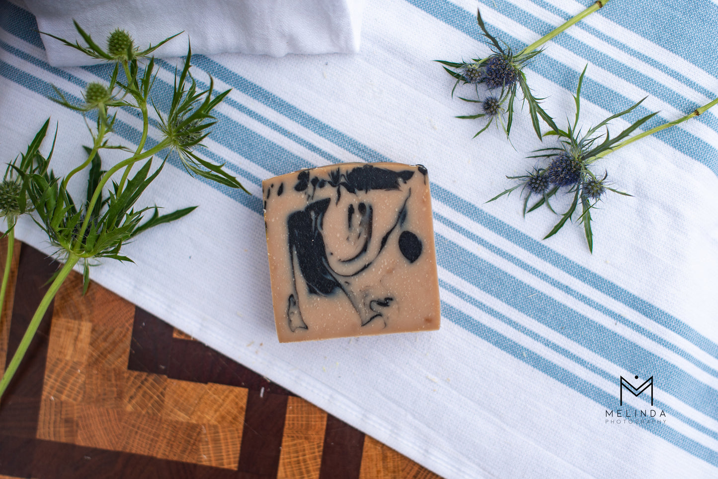 Sweet Tobacco tallow bar soap handmade with beef tallow and natural oils