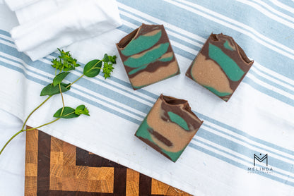 Hickory & Suede Tallow Bar Soap | Handmade Beef Tallow Soap