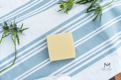 Unscented tallow bar soap handmade with beef tallow and natural oils