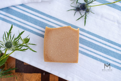 Oatmeal, Milk & Honey Tallow Bar Soap | Handmade Beef Tallow Soap